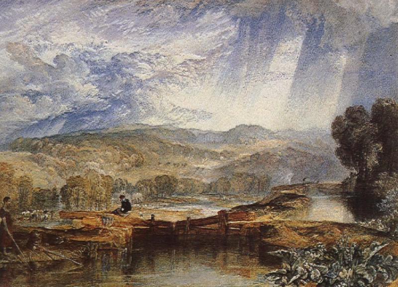 Joseph Mallord William Turner Moore Park Norge oil painting art